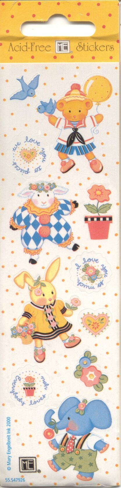 Vintage Stickers, Mint in Package: Children Mary Engelbreit