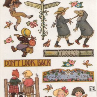 Vintage Stickers, Mint in Package: Friends Time Mary Engelbreit