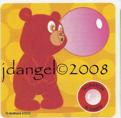 Medibadge Sniff Sticker-Bubble Gum 2