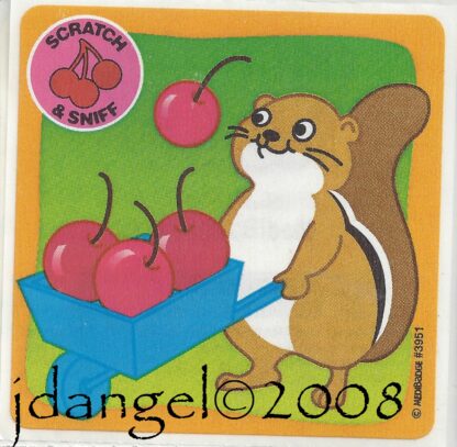 Medibadge Sniff Sticker-Cherry 2