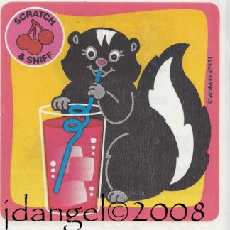 Medibadge Sniff Sticker-Cherry 3
