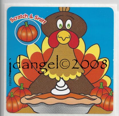 Medibadge Sniff Sticker-Pumpkin 1