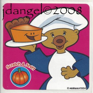 Medibadge Sniff Sticker-Pumpkin 3