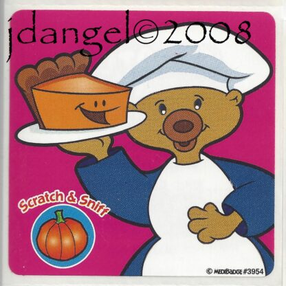 Medibadge Sniff Sticker-Pumpkin 3