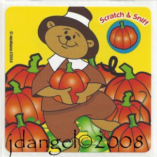 Medibadge Sniff Sticker-Pumpkin 5
