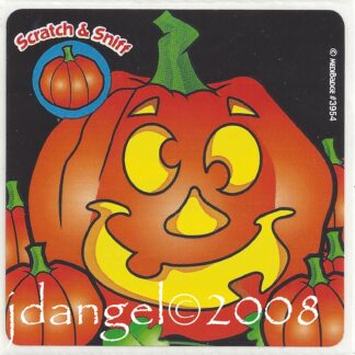 Medibadge Sniff Sticker-Pumpkin 6