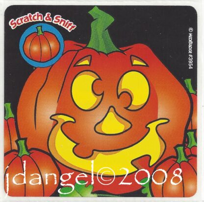 Medibadge Sniff Sticker-Pumpkin 6