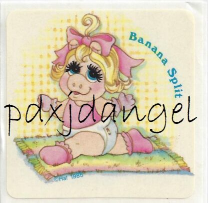 Muppet Babies Sniff Sticker-Banana Split 1