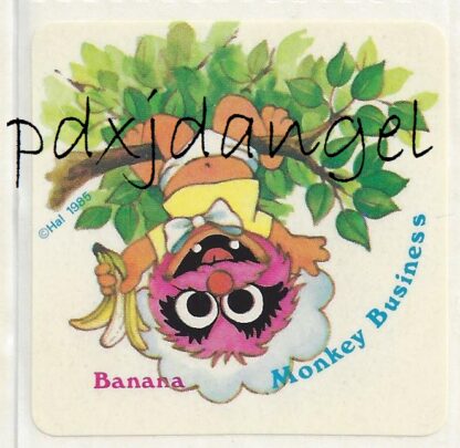 Muppet Babies Sniff Sticker-Banana Split 3