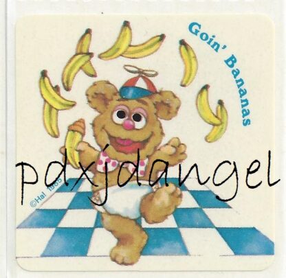 Muppet Babies Sniff Sticker-Banana Split 4