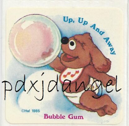 Muppet Babies Sniff Sticker-Bubble Gum 3