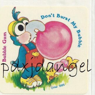 Muppet Babies Sniff Sticker-Bubble Gum 4