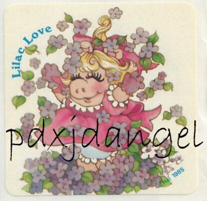 Muppet Babies Sniff Sticker-Lilac 1