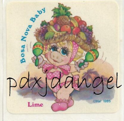 Muppet Babies Sniff Sticker-Lime 1