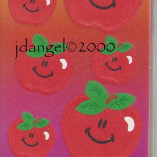 Misc. Sniff Sticker Sheet: Fruit Scented (Apple)