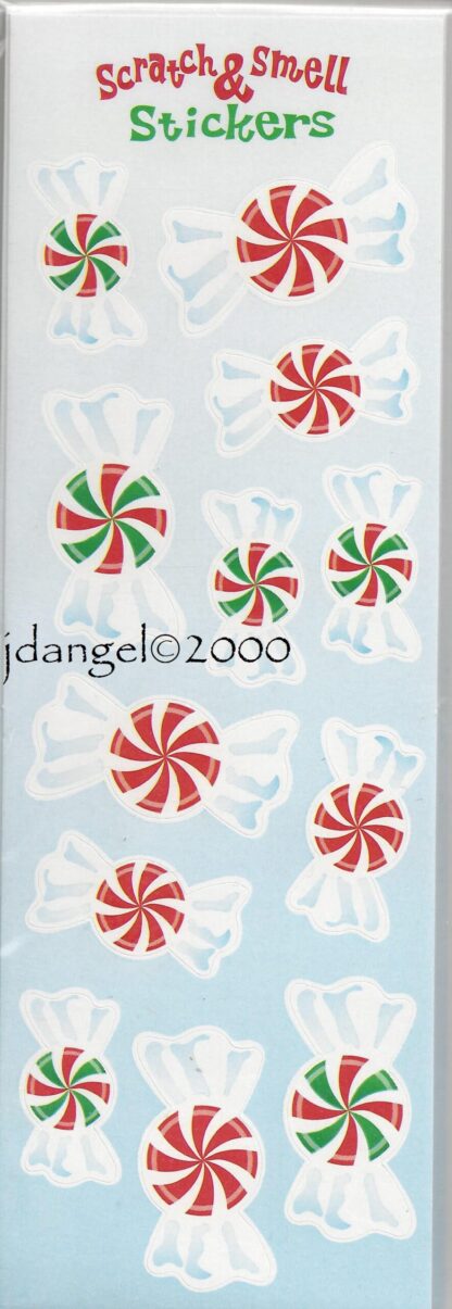 Misc. Sniff Sticker Sheet: Peppermint