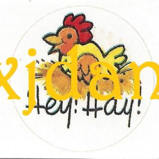 Vintage Paper Art Sniff Sticker Strip-Hay