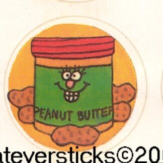 Vintage Paper Art Sniff Sticker Strip-Peanut