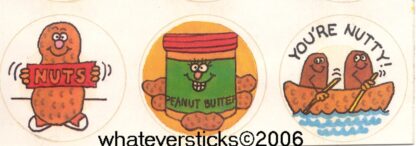 Vintage Paper Art Sniff Sticker Strip-Peanut