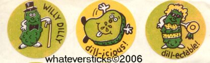 Vintage Eureka Sniff Sticker Strip:  Pickle