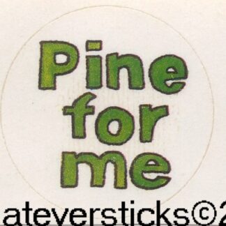 Vintage Paper Art Sniff Sticker Strip-Pine