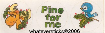 Vintage Paper Art Sniff Sticker Strip-Pine
