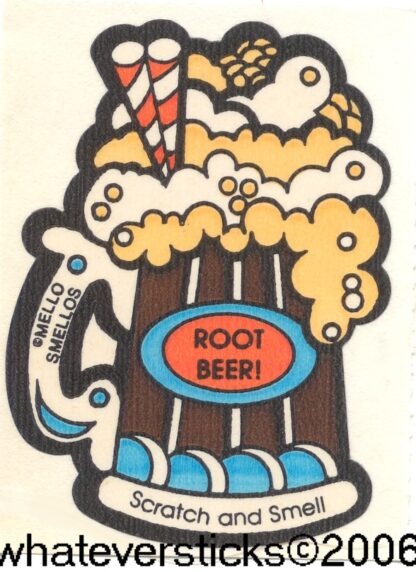 Mello Smello Matte Sniff Sticker-Root Beer, S2