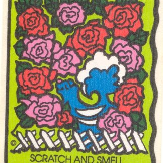 Mello Smello Matte Sniff Sticker-Roses