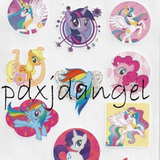 Sandylion Sniff Sticker Sheet-Apple My Little Pony
