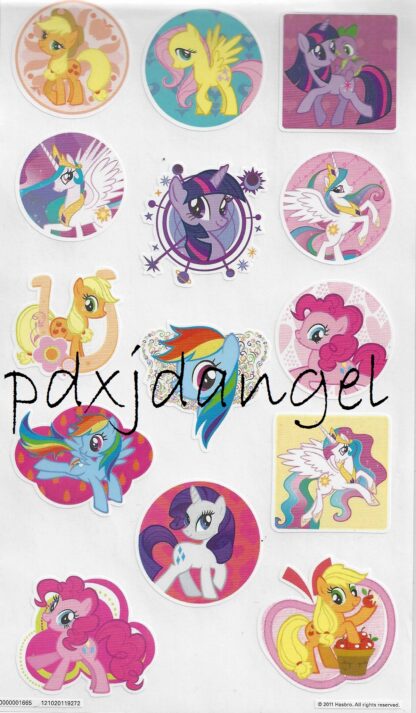 Sandylion Sniff Sticker Sheet-Apple My Little Pony