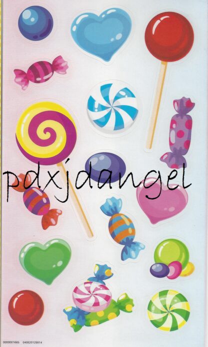 Sandylion Sniff Sticker Sheet-Candy 2