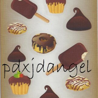 Sandylion Sniff Sticker Sheet-Chocolate