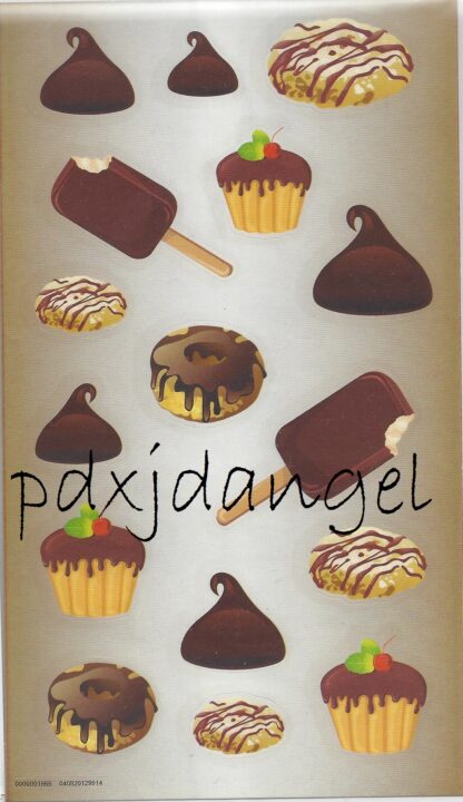 Sandylion Sniff Sticker Sheet-Chocolate