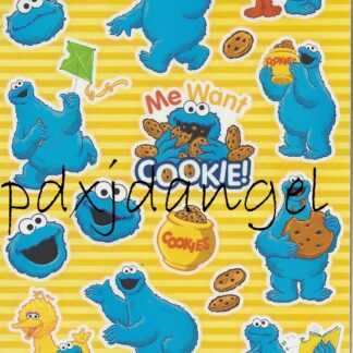 Sandylion Sniff Sticker Sheet-Cookie Monster