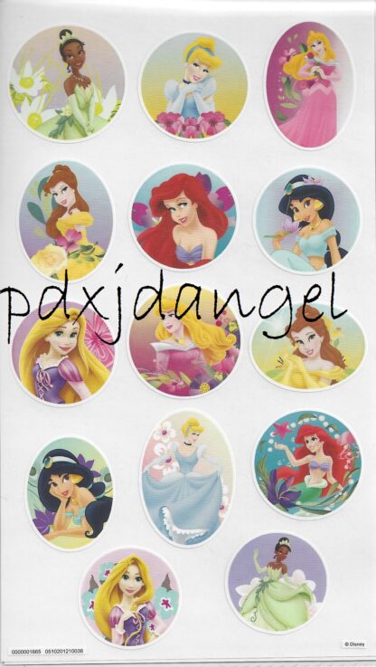 Sandylion Sniff Sticker Sheet-Lilac Princesses