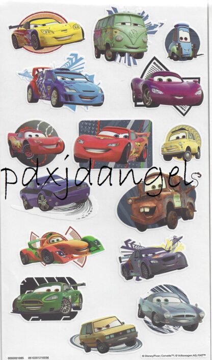 Sandylion Sniff Sticker Sheet-Cars