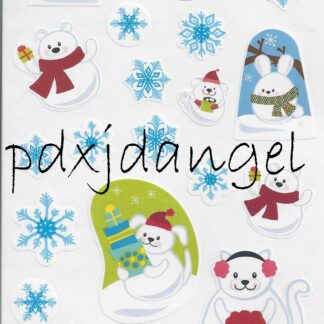 Sandylion Sniff Sticker Sheet-Snow