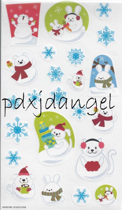 Sandylion Sniff Sticker Sheet-Snow