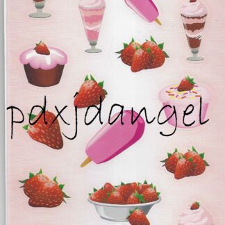 Sandylion Sniff Sticker Sheet-Strawberry