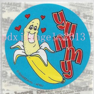 Smilemakers Sniff Sticker-Fruit Banana