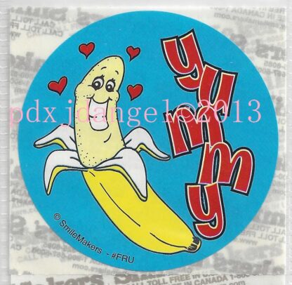 Smilemakers Sniff Sticker-Fruit Banana