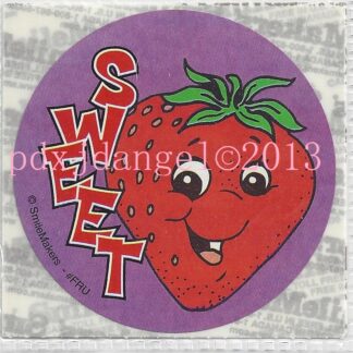 Smilemakers Sniff Sticker-Fruit Strawberry