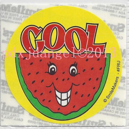 Smilemakers Sniff Sticker-Fruit Watermelon