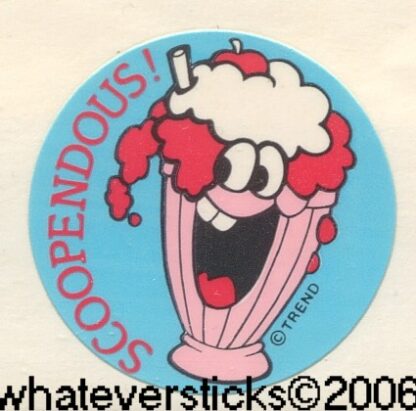 Trend Glossy Sniff Sticker: Strawberry Soda