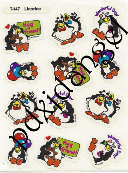 Trend Glossy Die-Cut Sniff Sheet: Licorice