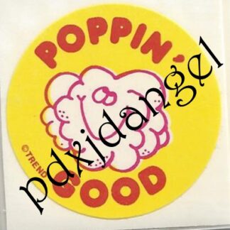 Trend Glossy Sniff Sticker: Popcorn, Series 1