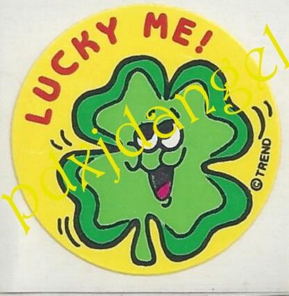Trend Glossy Sniff Sticker: Sweet Clover