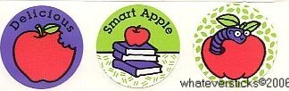 Vintage Eureka Sniff Sticker Strip:  Apple 2