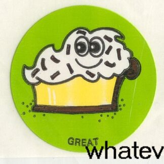 Vintage CTP Sniff Sticker Strip: 1981 Coconut