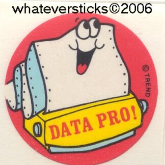 Trend Glossy Sniff Sticker: Data Pro